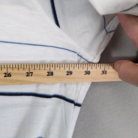 Nautica Jeans Co Striped Polo Shirt Men's 5X Big Short Sleeve Embroidered Crest - Picture 6 of 10